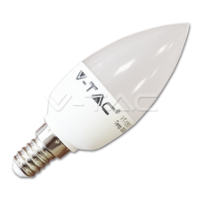 LED spuldze (svece) - LED Bulb - 6W E14 Candle Warm White